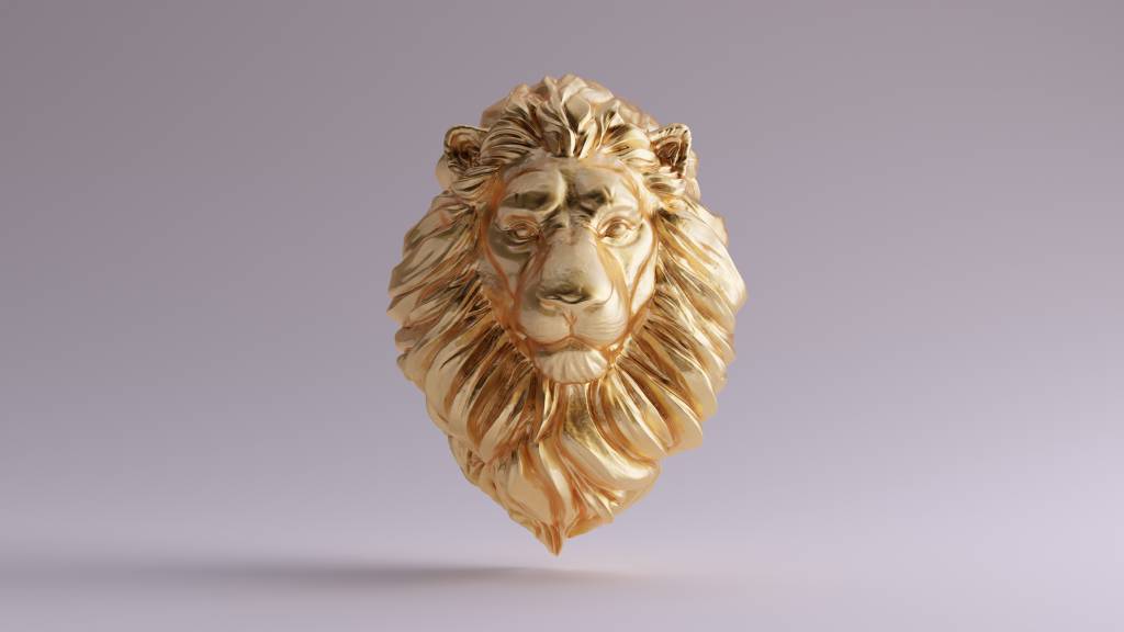 sculpture lion décoration animaux